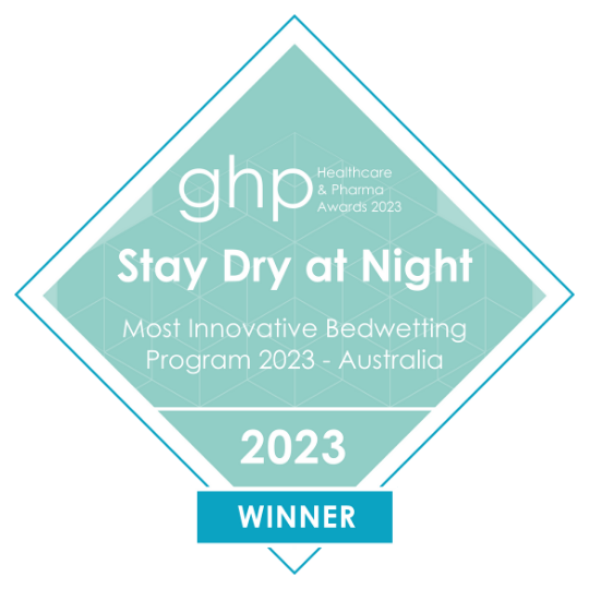 Most Innovative Bedwetting Program - Australia 2023 GHP Healthcare & Pharma Awards 2023
