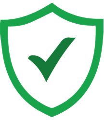 Safe and secure online checkout badge